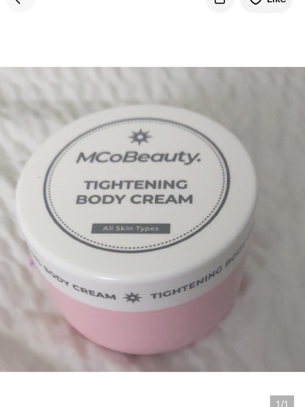 MCoBeauty Pink Tightening Body Cream for Women